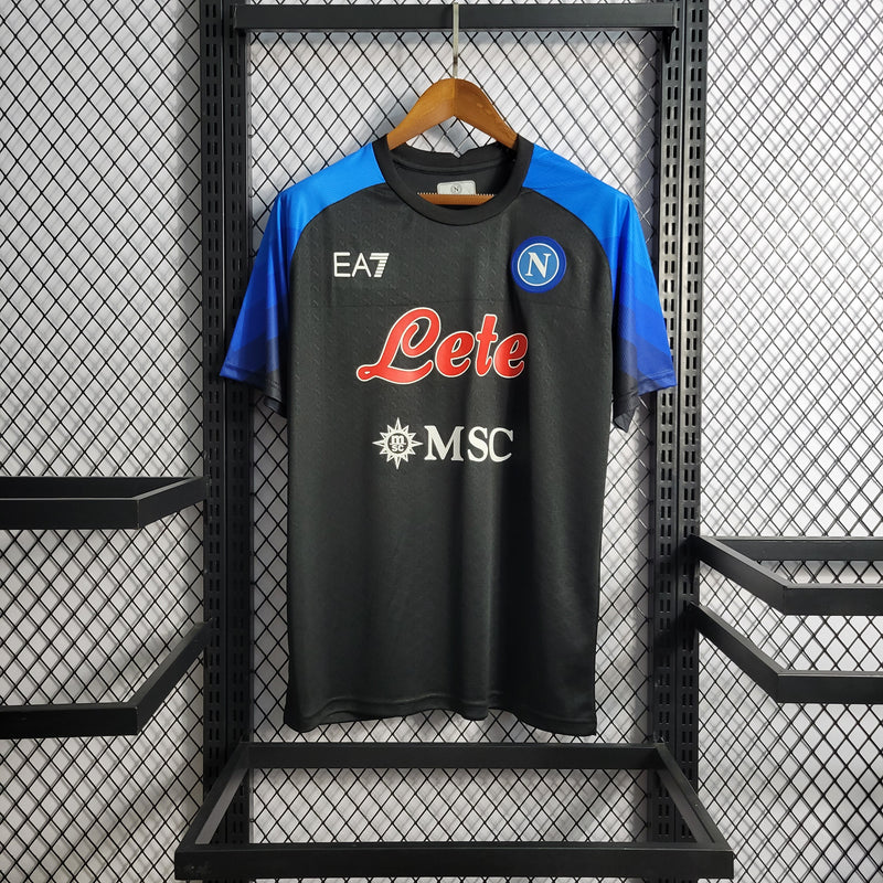 Camisa Napoli Treino Preta 22/23 - Versão Torcedor - My Store