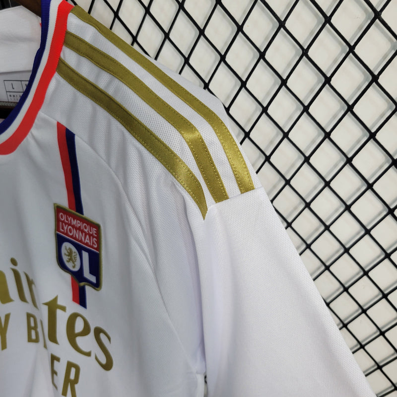 Camisa Lyon Home 23/24 - Adidas Torcedor Masculina - Lançamento - My Store