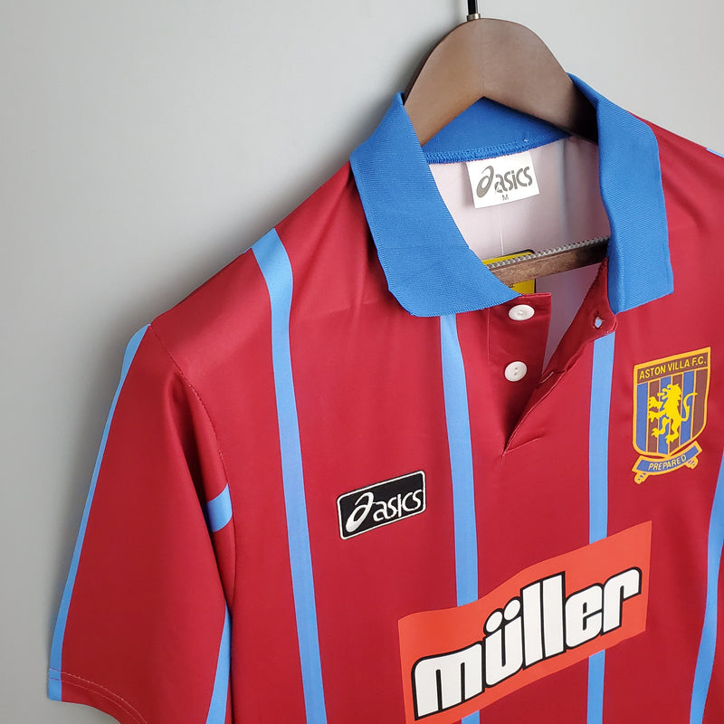 Camisa Aston Villa Titular 93/95 - Versão Retro - My Store