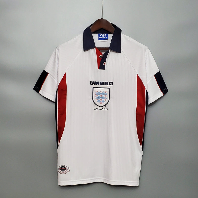 Camisa Inglaterra Titular 98/99 - Versão Retro - My Store