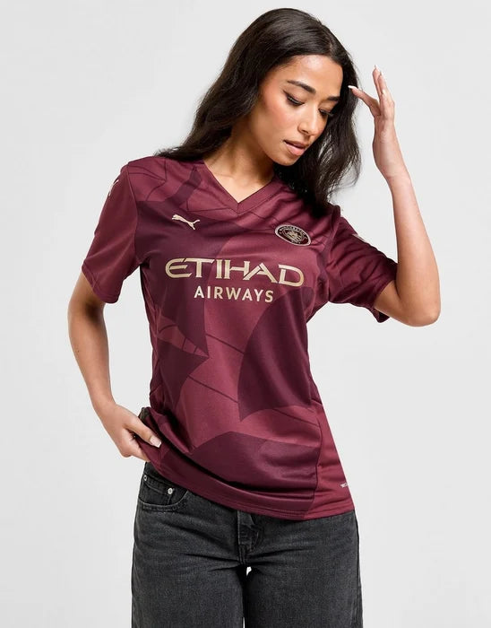 Camisa Manchester City  Away 24/25 - Puma Feminina