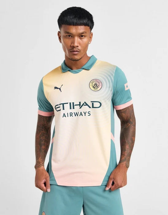 Camisa Manchester City Fourth 24/25 - Puma Torcedor Masculina - Lançamento