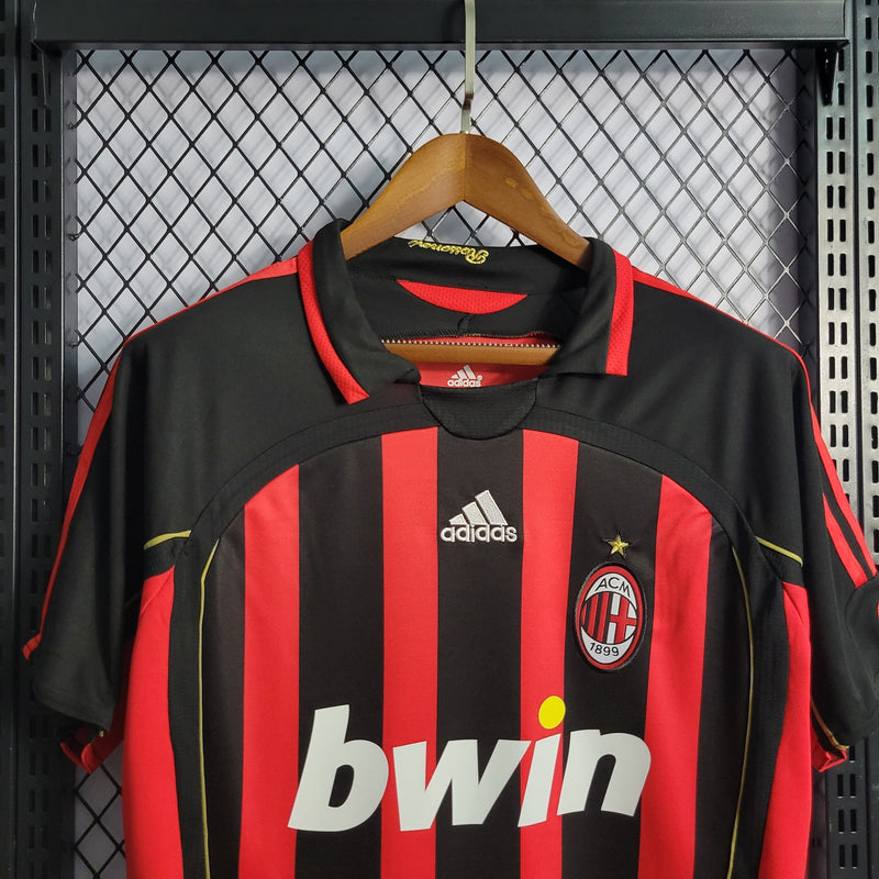 Camisa Milan Titular 06/07 - Versão Retro - My Store