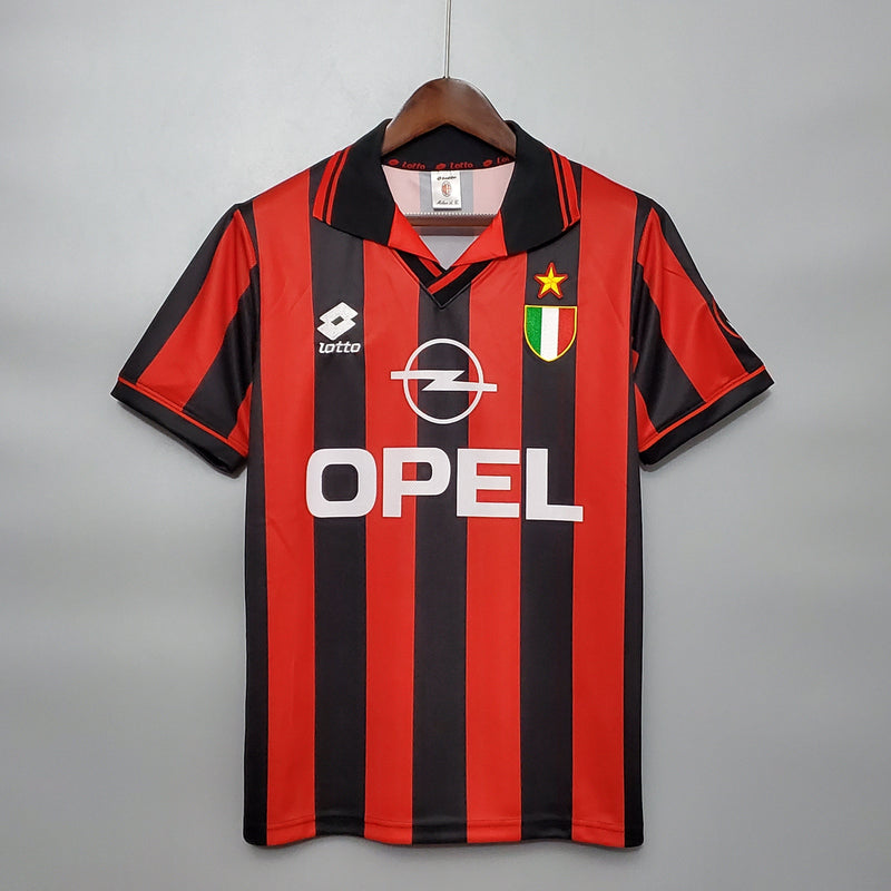 Camisa Milan Titular 96/97 - Versão Retro - My Store