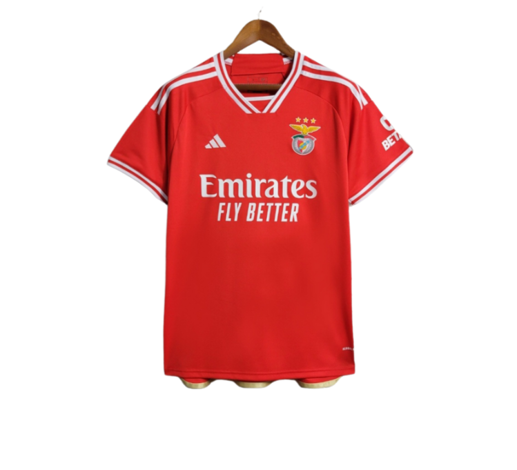 Camisa Benfica Home  23/24 - Adidas Torcedor Masculina - Lançamento