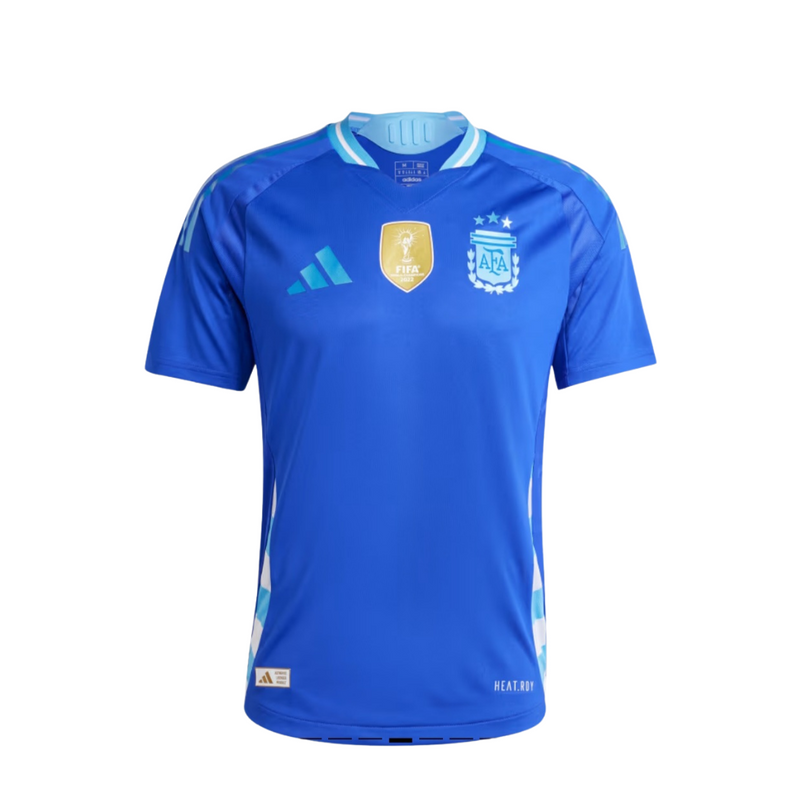 Camisa Argentina Away + Patch 24/25 - Adidas Torcedor Masculina