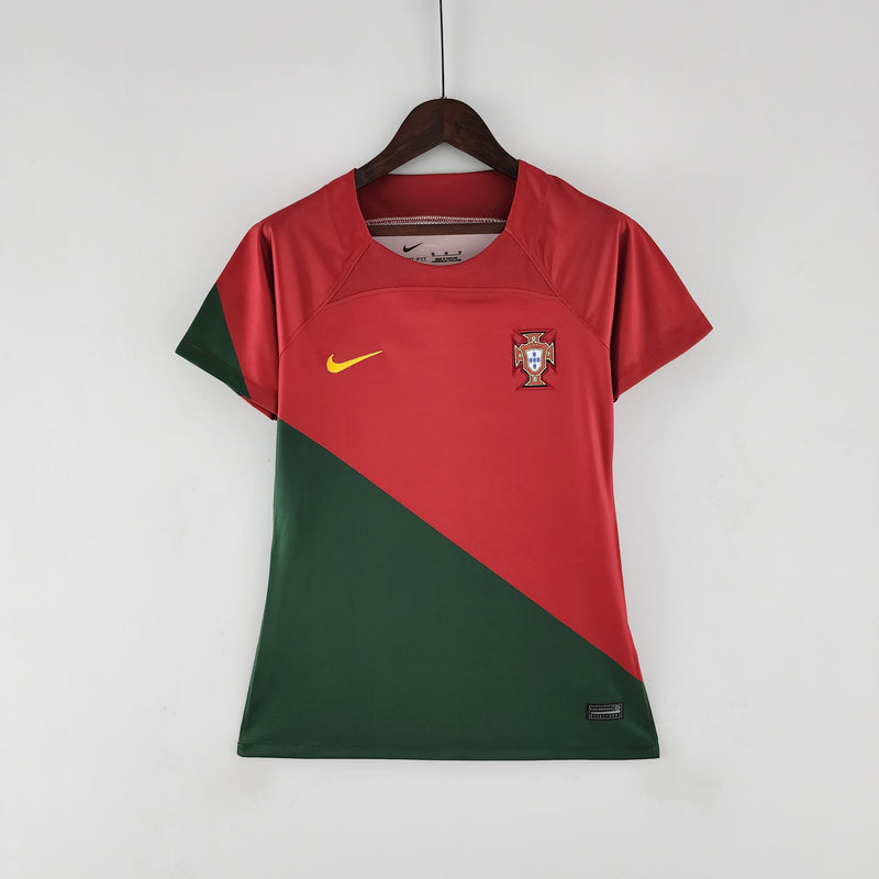 Camisa Portugal Titular 22/23 - Versão Feminina - My Store