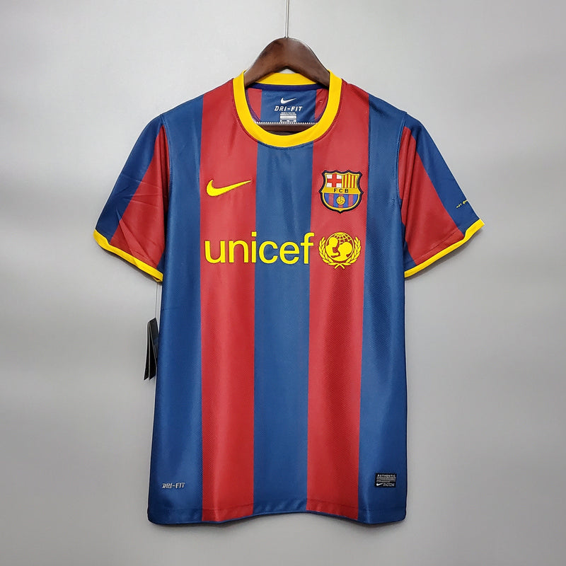 Camisa Barcelona Titular 10/11 - Versão Retro - My Store