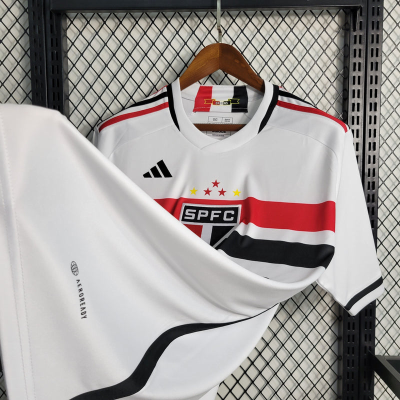 Camisa São Paulo Home 23/24 - Adidas Torcedor Masculina - Lançamento - My Store