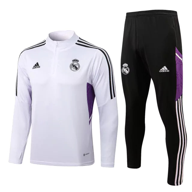 Conjunto de Treino Real Madrid 2023 Branco - My Store