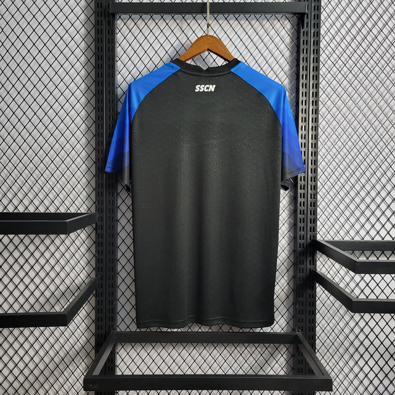 Camisa Napoli Treino Preta 22/23 - Versão Torcedor - My Store