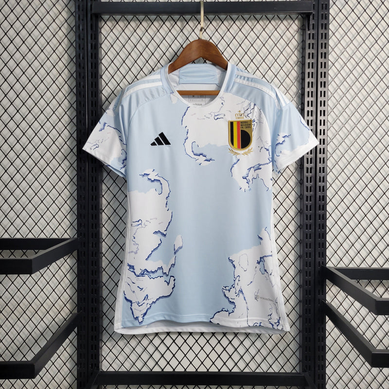 Camisa Bélgica Home 23/24 - Adidas Feminina - My Store