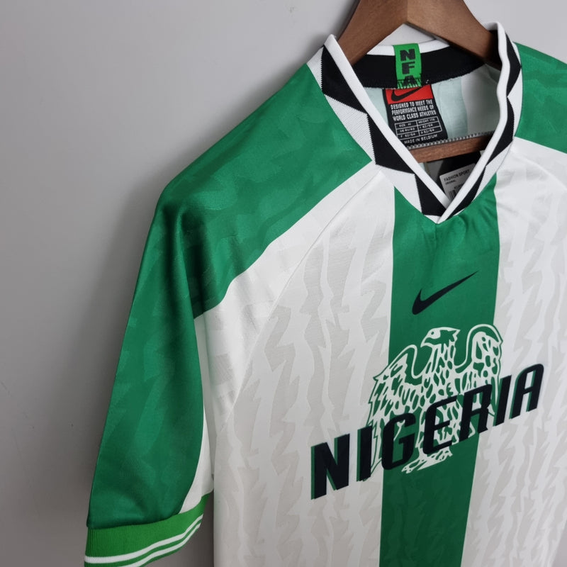 Camisa Nigéria Reserva 1996 - Versão Retro - My Store