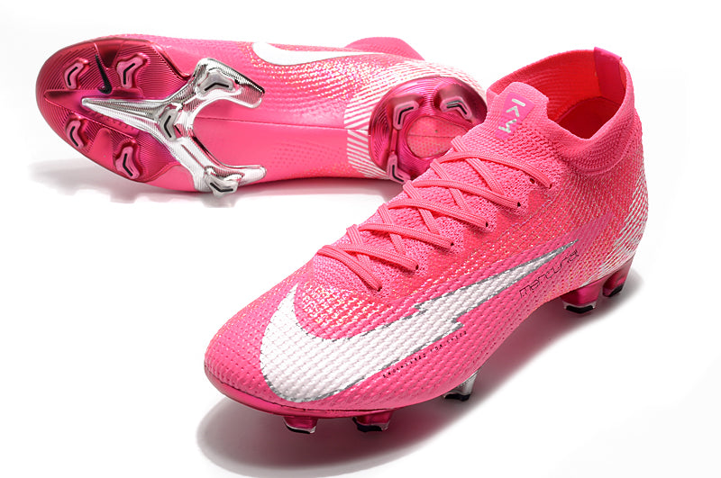 Chuteira Nike Mercurial Superfly 7 Elite Mbapp- Rosa FG - My Store