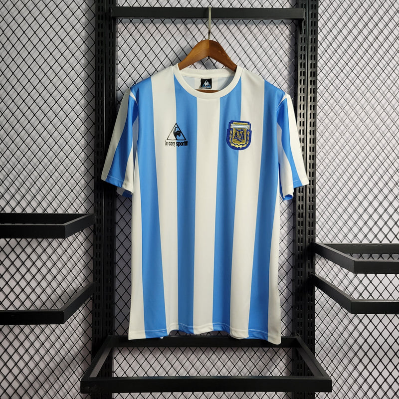 Camisa Argentina Titular 1986 - Versão Retro - My Store