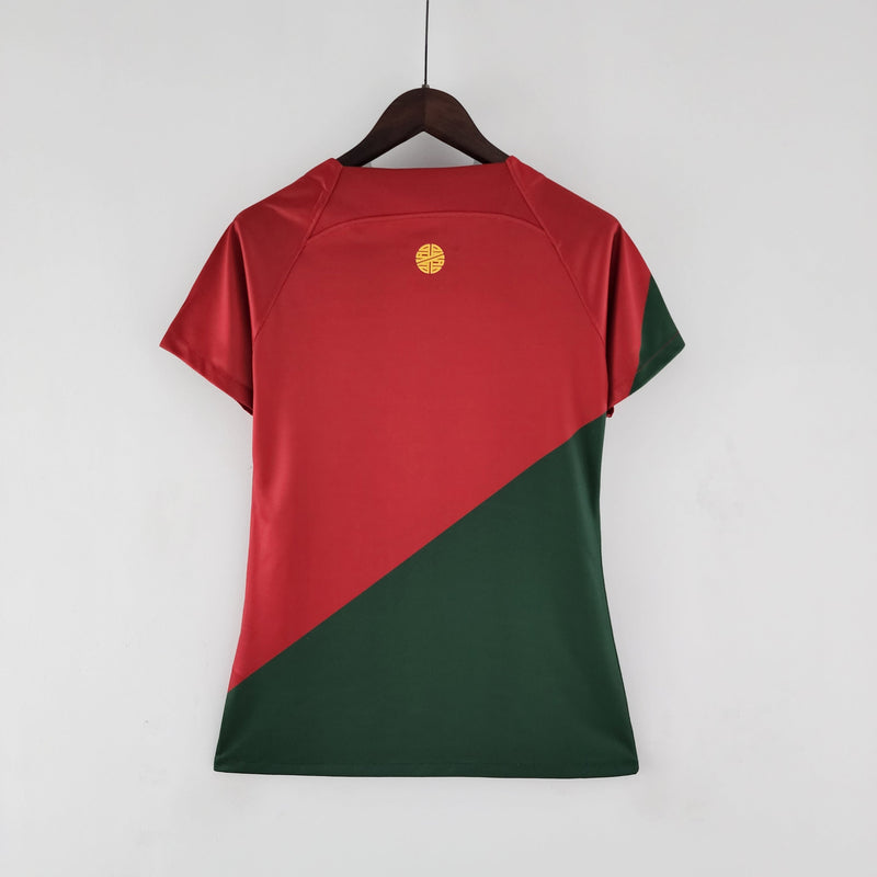 Camisa Portugal Titular 22/23 - Versão Feminina - My Store