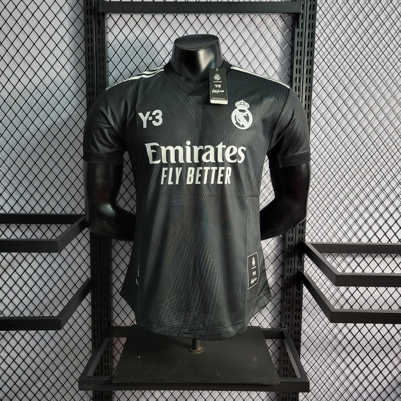 Camisa Real Madrid Edição Especial Y3 Preta 22/23 - Versão Jogador - My Store