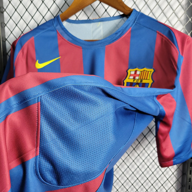 Camisa Barcelona Titular 2006 - Versão Retro - My Store