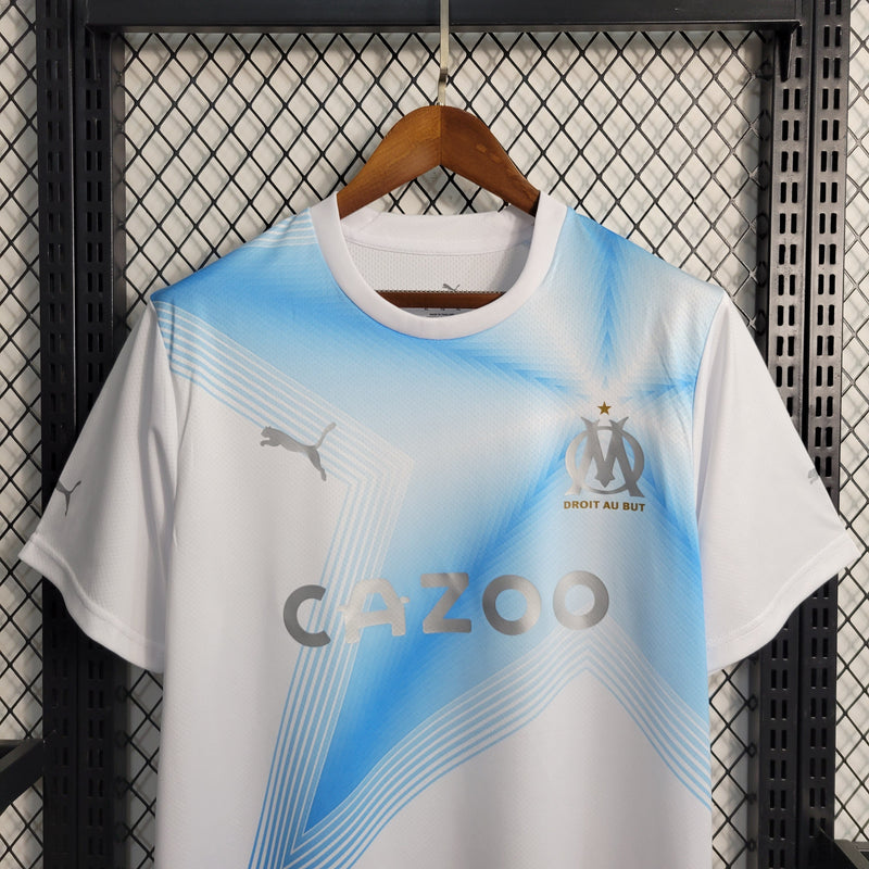 Camisa Olympique Marseille 23/24 - Puma Torcedor Masculina - Lançamento - My Store