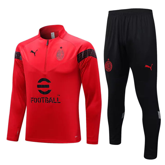 Conjunto de Treino Milan 2023 Vermelho - My Store