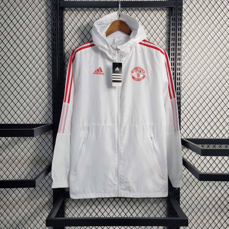 Jaqueta Corta Vento Manchester United 23/24 - Branca - My Store