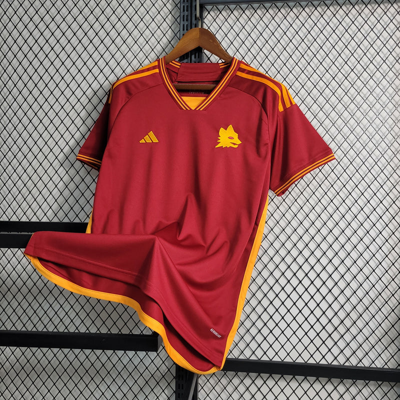 Camisa Roma Home 23/24 - Adidas Torcedor Masculina - Lançamento - My Store