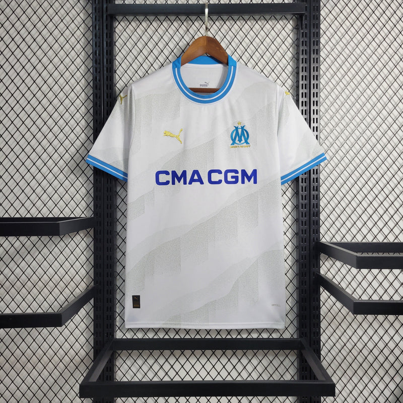 Camisa Olympique de Marseille Home 23/24 - Puma Torcedor Masculina - My Store