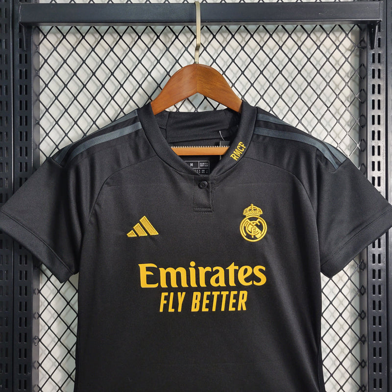 Camisa Real Madrid Away III 23/24 - Adidas Torcedor Feminina - My Store