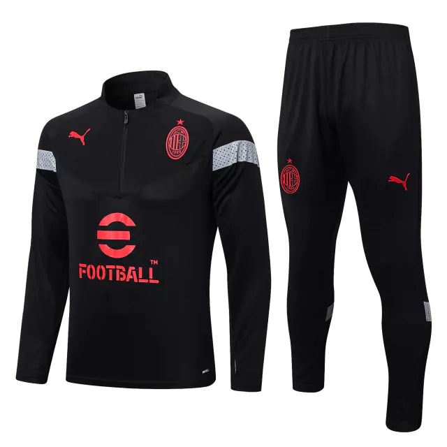 Conjunto de Treino Milan 2023 Preto - My Store