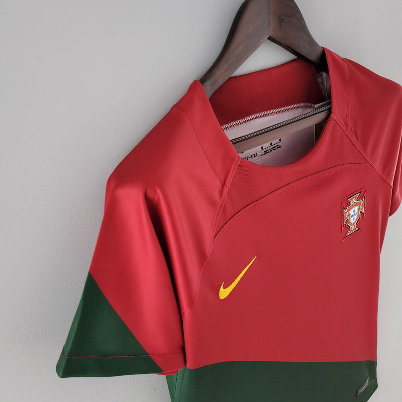 Camisa Portugal Titular 22/23 - Versão Feminina - My Store