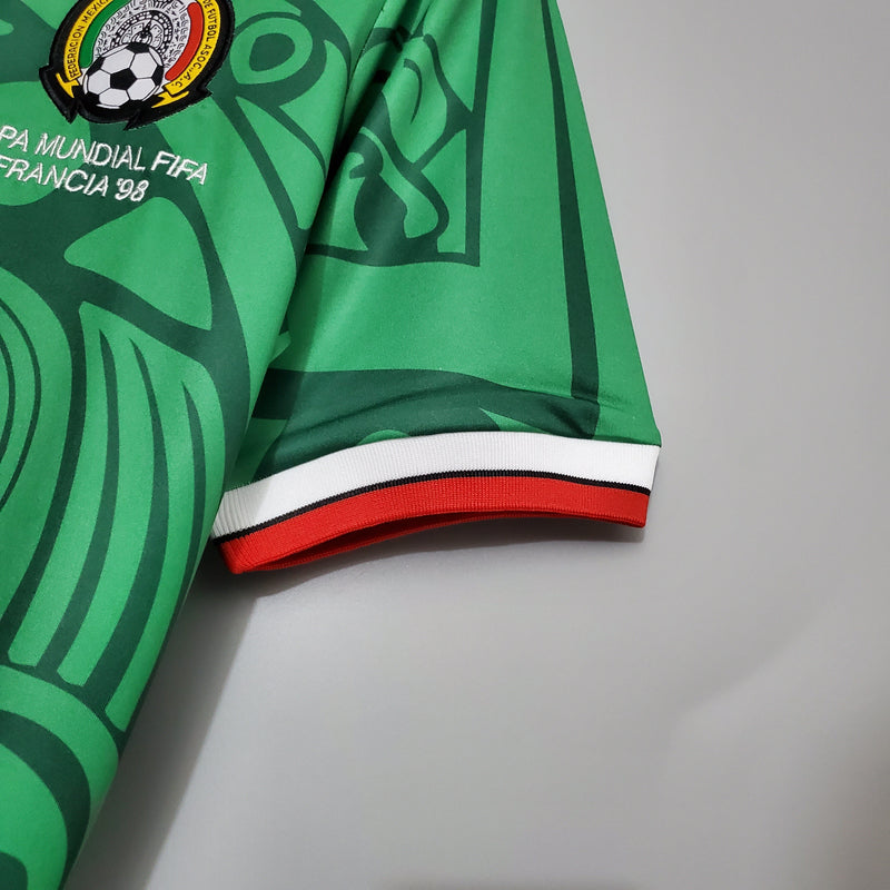 Camisa México Titular 1998 - Versão Retro - My Store