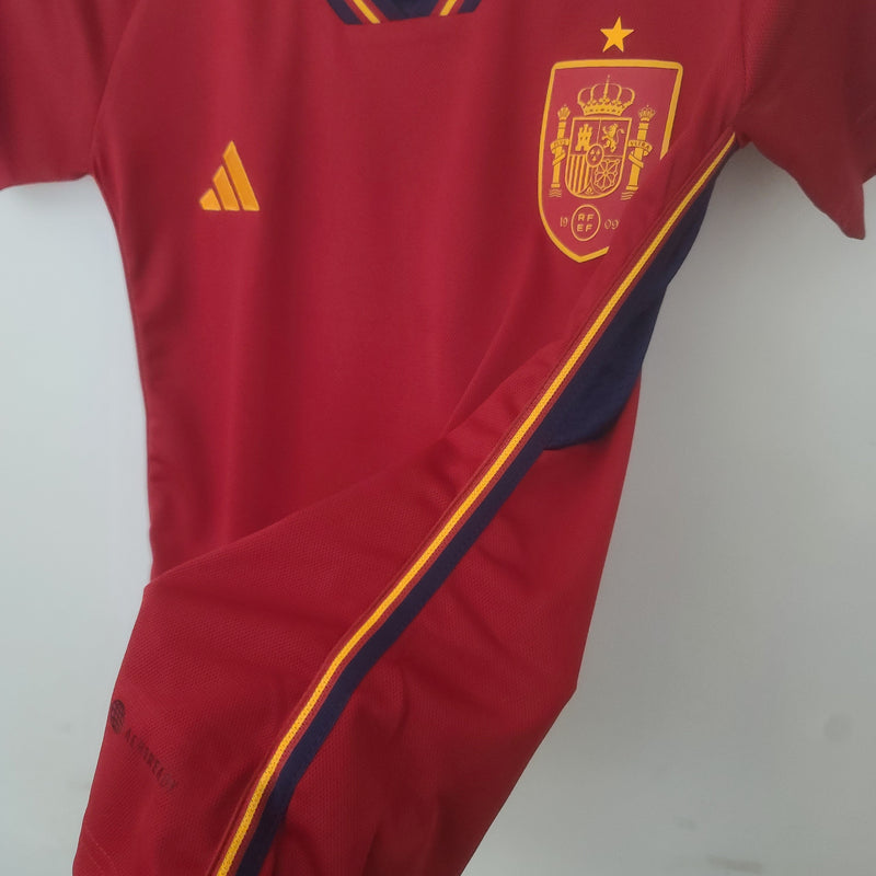 Camisa Espanha Titular 22/23 - Versão Feminina - My Store