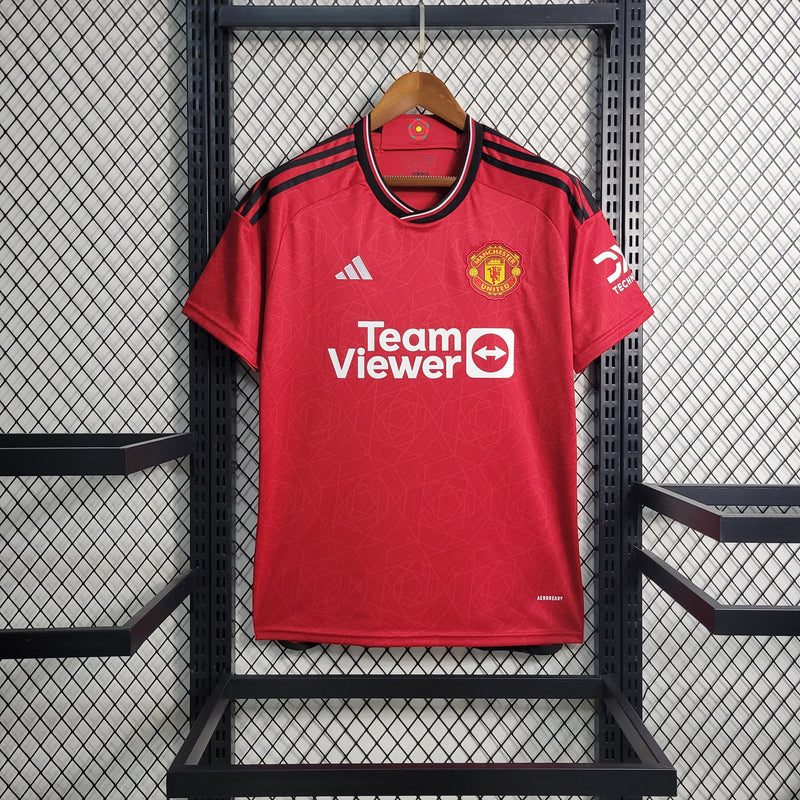 Camisa Manchester United Home 23/24 - Adidas Torcedor Masculina - Lançamento - My Store