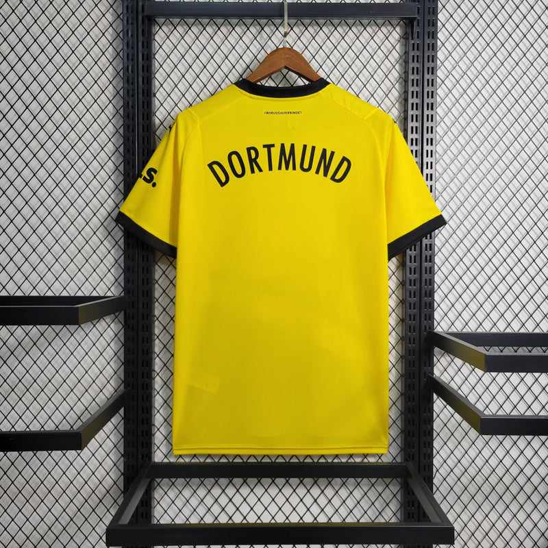 Camisa Borussia Dortmund Home 23/24 - Puma Torcedor Masculina - Lançamento - My Store