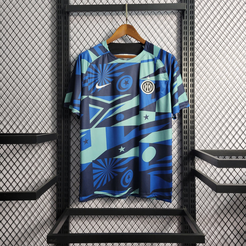 Camisa Inter de Milão Treino Azul 22/23 - Versão Torcedor - My Store