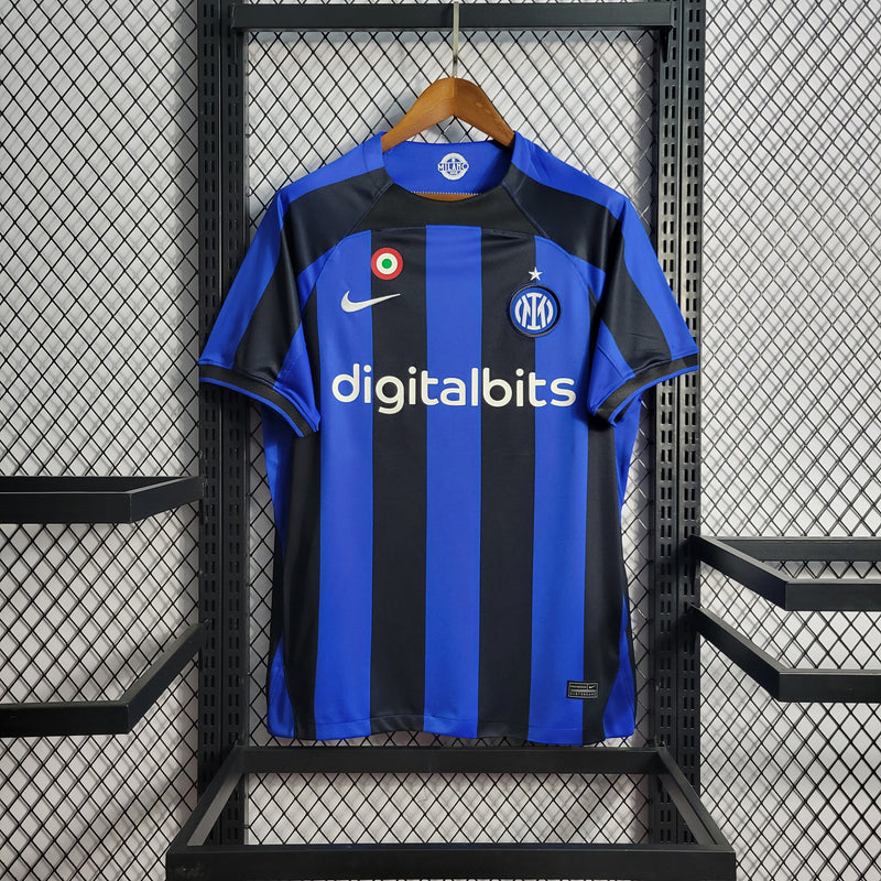 Camisa Inter de Milão Titular 22/23 - Versão Torcedor - My Store