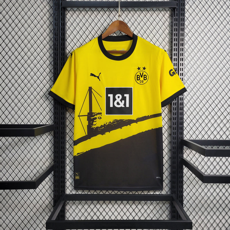 Camisa Borussia Dortmund Home 23/24 - Puma Torcedor Masculina - Lançamento - My Store