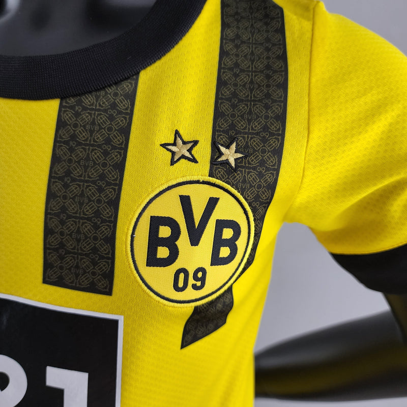 Kit Infantil Borussia Dortmund Titular 22/23 - My Store