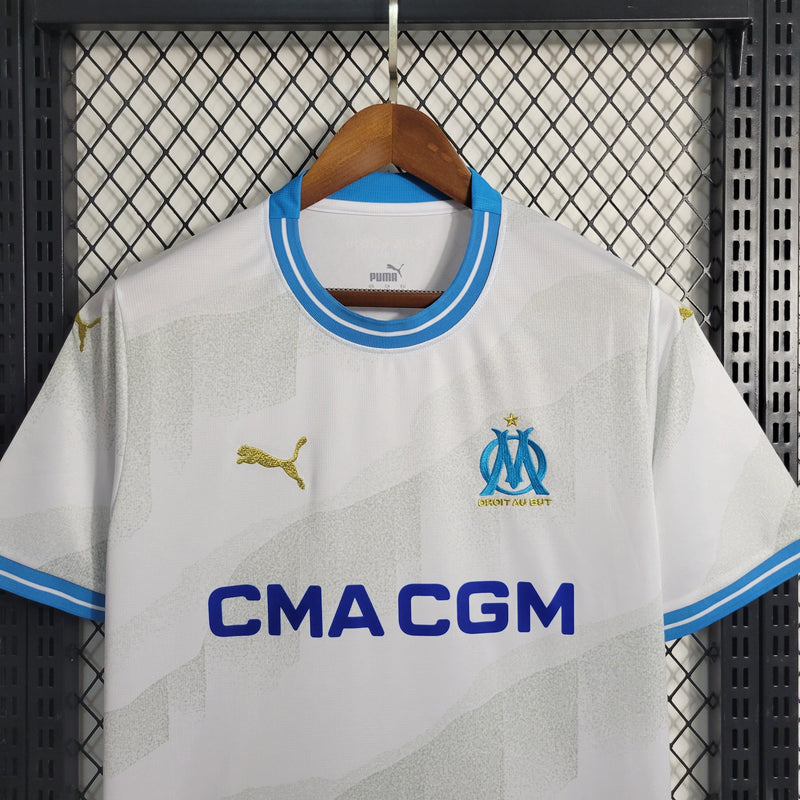 Camisa Olympique de Marseille Home 23/24 - Puma Torcedor Masculina - My Store