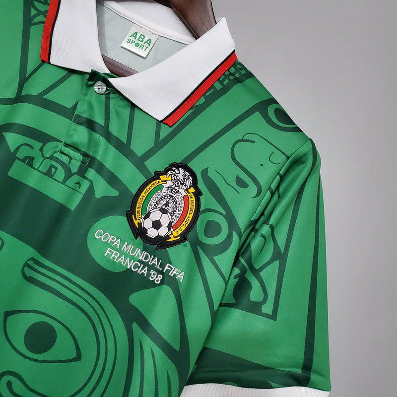 Camisa México Titular 1998 - Versão Retro - My Store