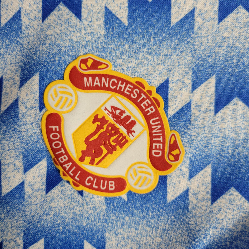 Camisa Manchester United Reserva 90/92 - Versão Retro Manga Comprida - My Store