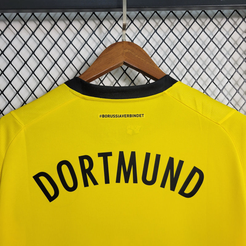 Camisa Borussia Dortmund Home 23/24 - Puma Torcedor Masculina - Lançamento - My Store