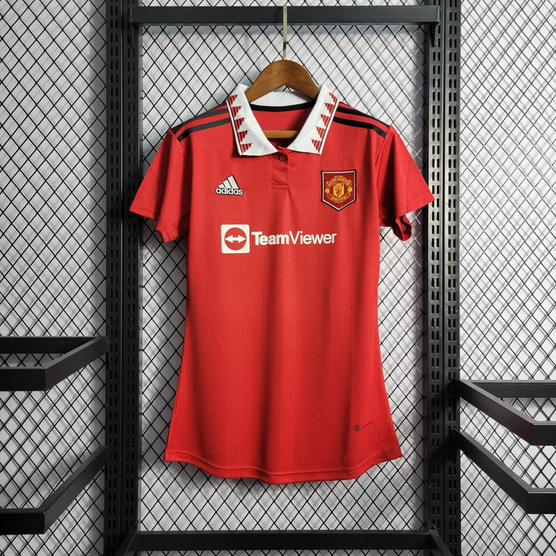 Camisa Manchester United Titular 22/23 - Versão Feminina - My Store