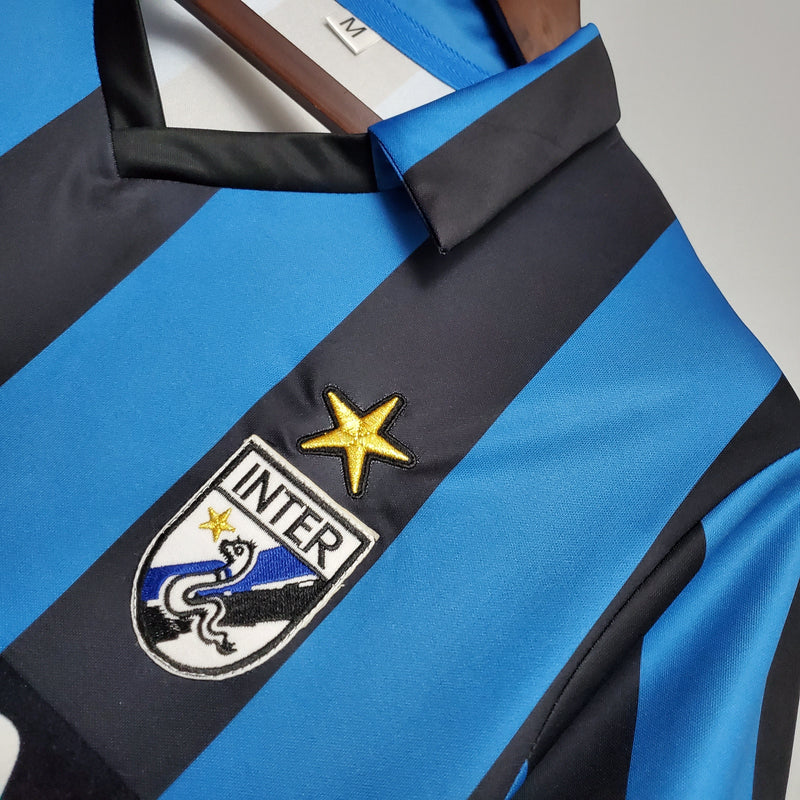 Camisa Inter de Milão Titular 88/90 - Versão Retro - My Store