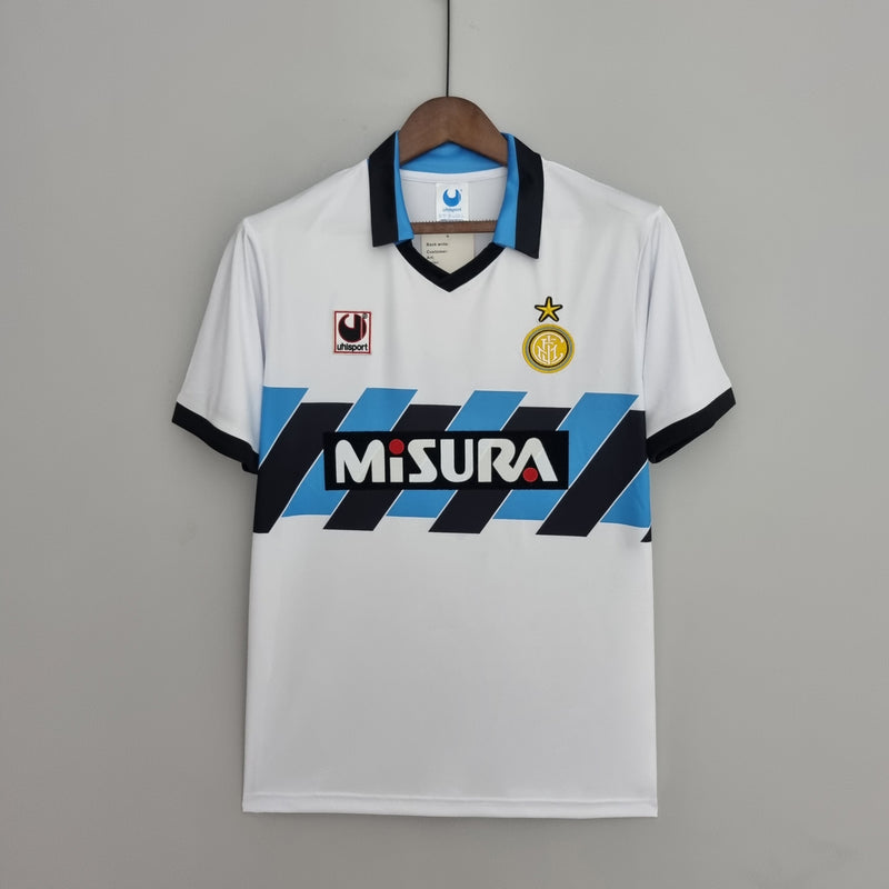 Camisa Inter de Milão Reserva 90/91 - Versão Retro - My Store