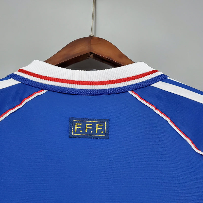 Camisa França Titular 1998 - Versão Retro - My Store