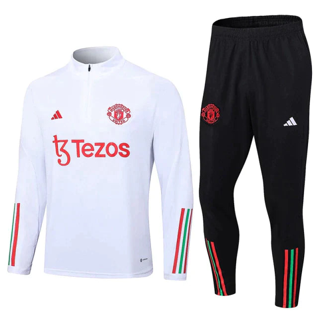 Conjunto de Treino Man United 2023 Branco - My Store