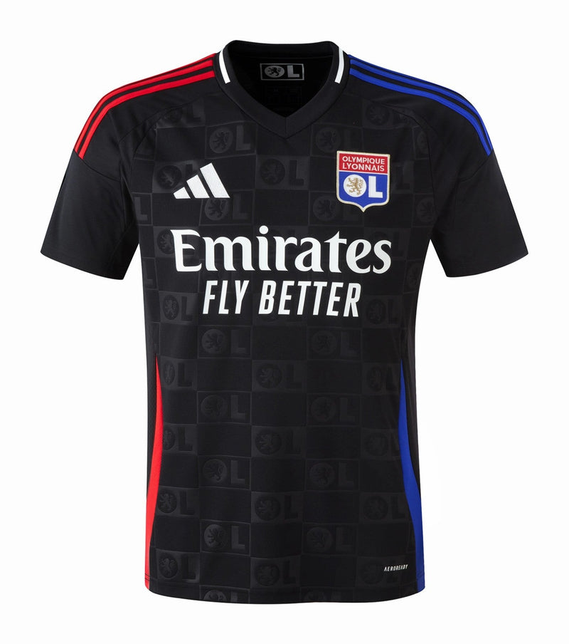 Camisa Lyon Away 24/25 - Adidas Torcedor Masculina - Lançamento