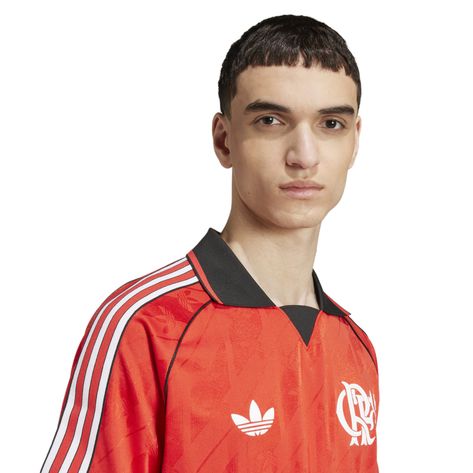 Camisa Flamengo Lifestyler  24/25 - Adidas Torcedor Masculina - Lançamento