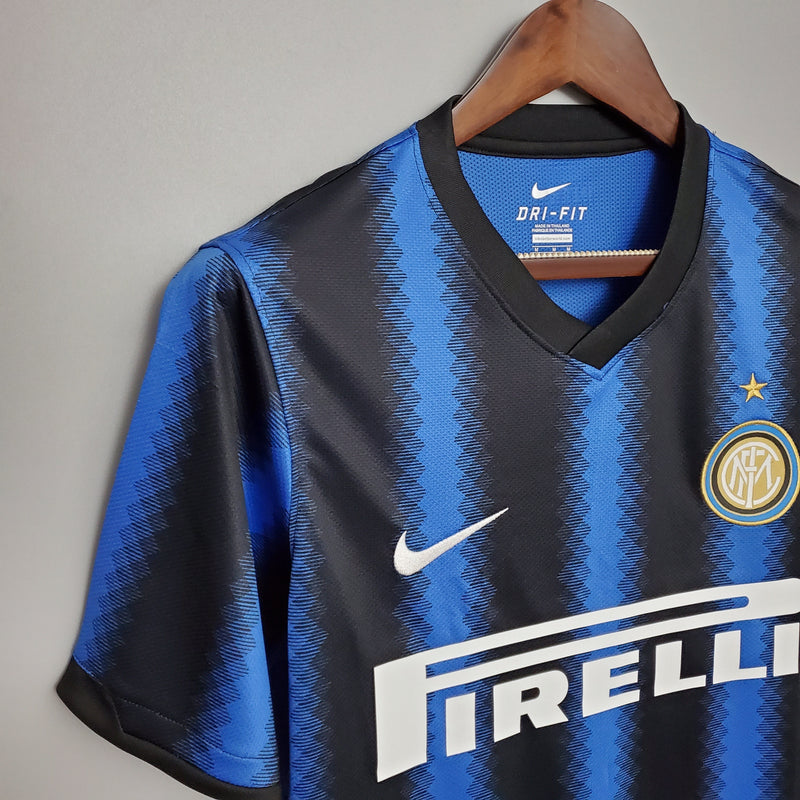 Camisa Inter de Milão Titular 10/11 - Versão Retro - My Store